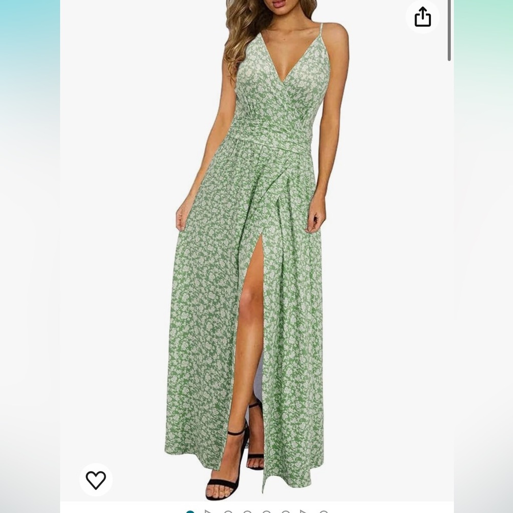 Floral maxi dress